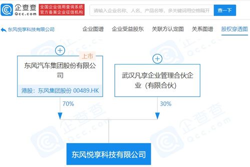 东风汽车关联公司投资成立科技公司,经营范围含人工智能应用软件开发等